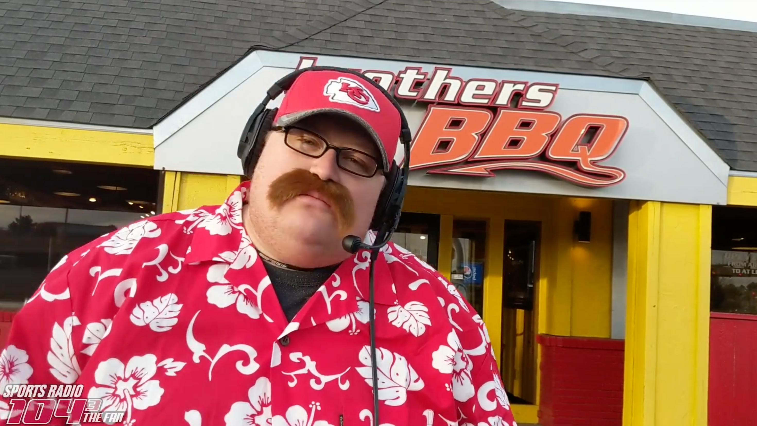 Coach Andy treats "The Drive" to some BBQ